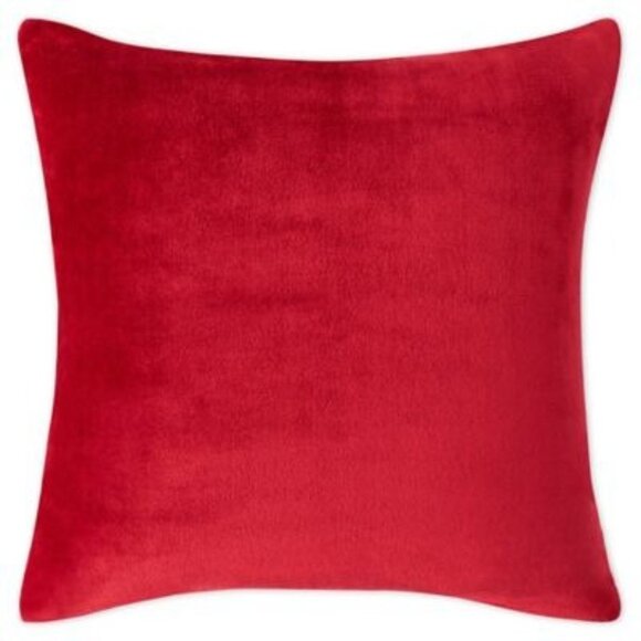 Nautica European Pillow Sham Red 26"x26" 100% Polyester - Picture 1 of 6